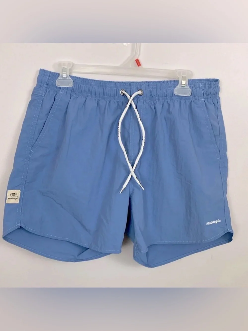 Maamgic 4.5 INCH SOLID NYLON SWIM TRUNKS SLIM FIT size medium